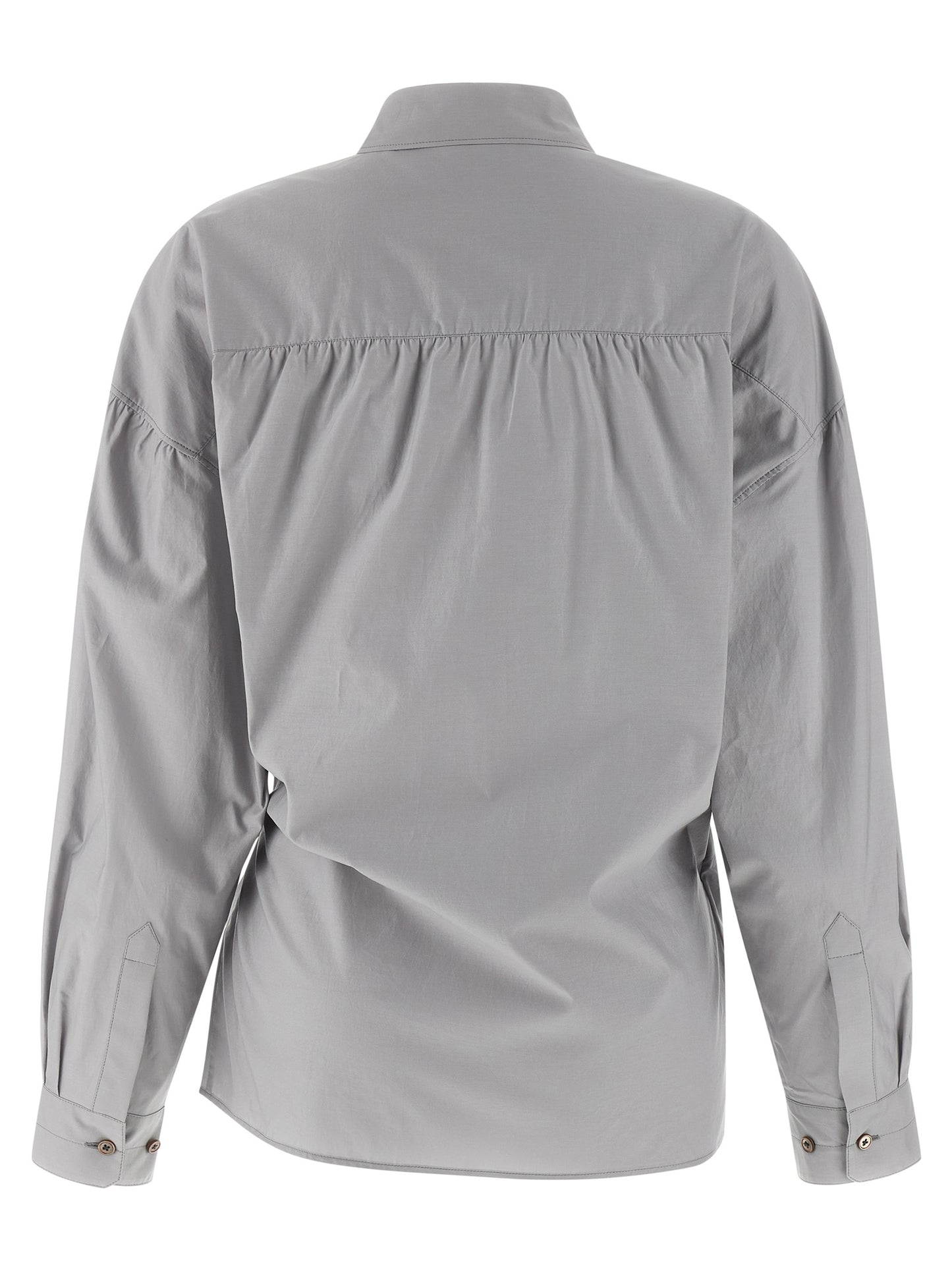 'Straight Collar Twisted' shirt Shirt, blouse