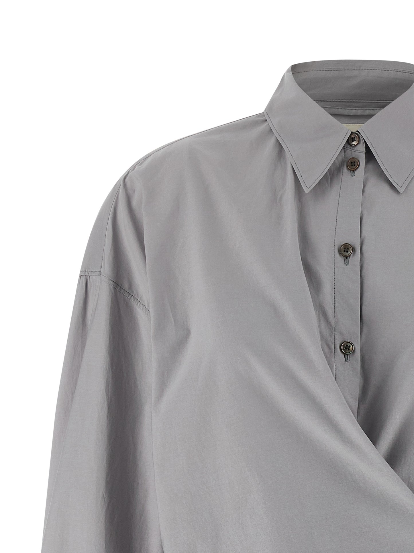 'Straight Collar Twisted' shirt Shirt, blouse