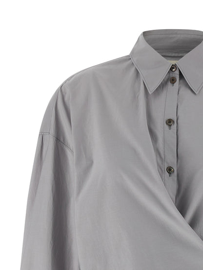 'Straight Collar Twisted' shirt Shirt, blouse
