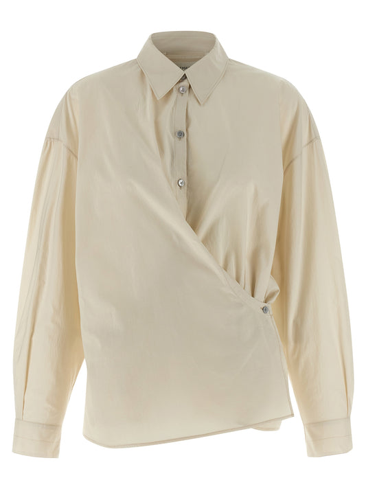 'Straight Collar Twisted' shirt Shirt, blouse