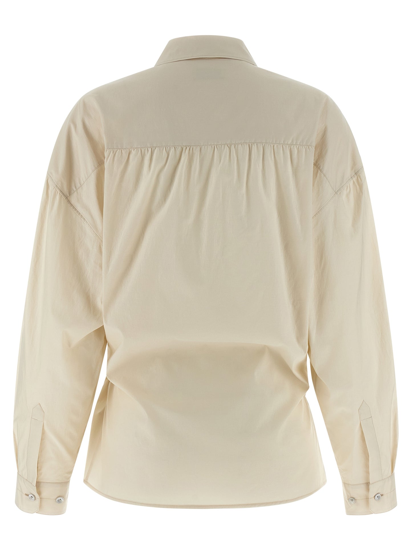 'Straight Collar Twisted' shirt Shirt, blouse