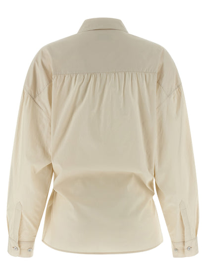 'Straight Collar Twisted' shirt Shirt, blouse