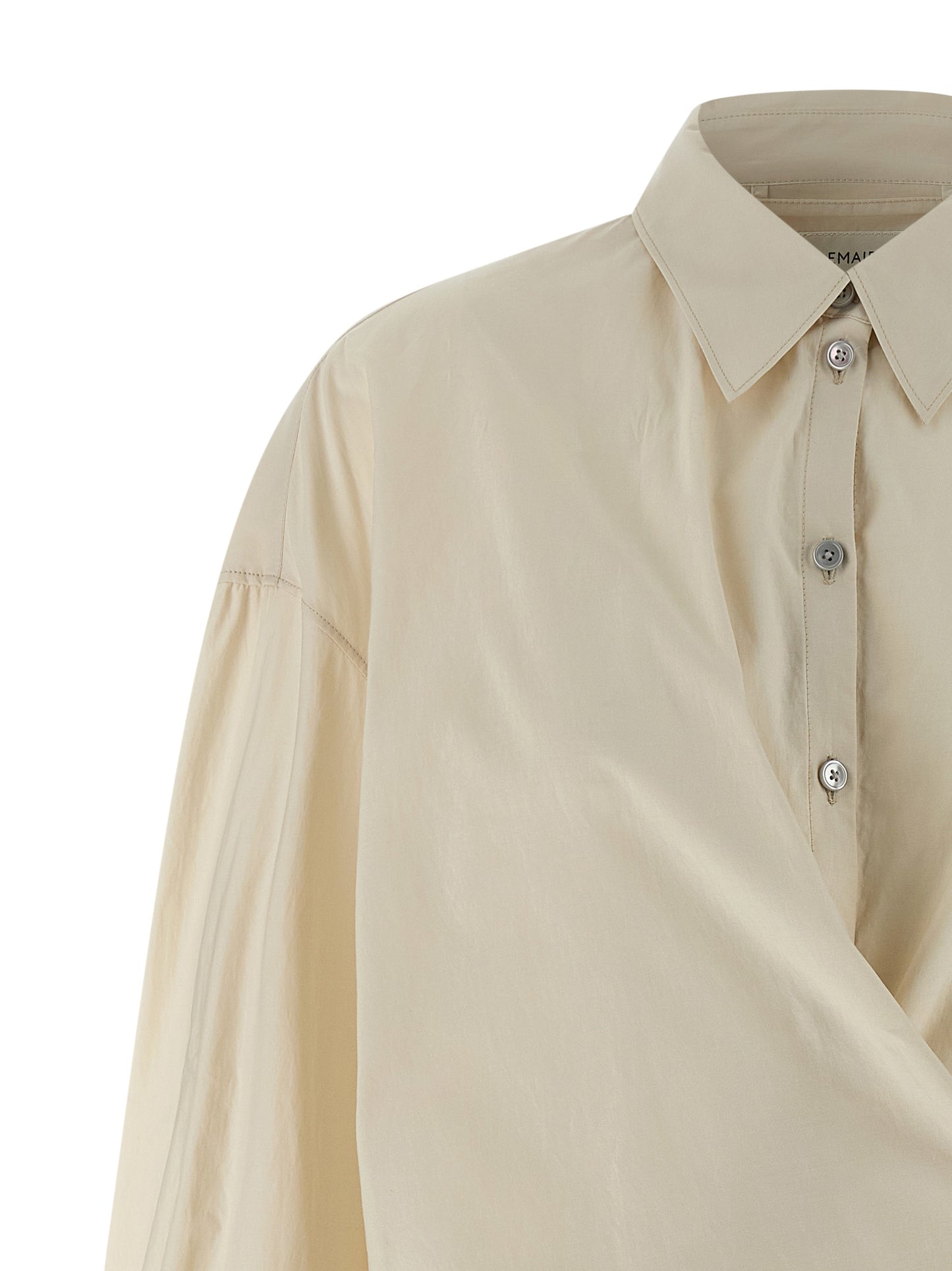 'Straight Collar Twisted' shirt Shirt, blouse