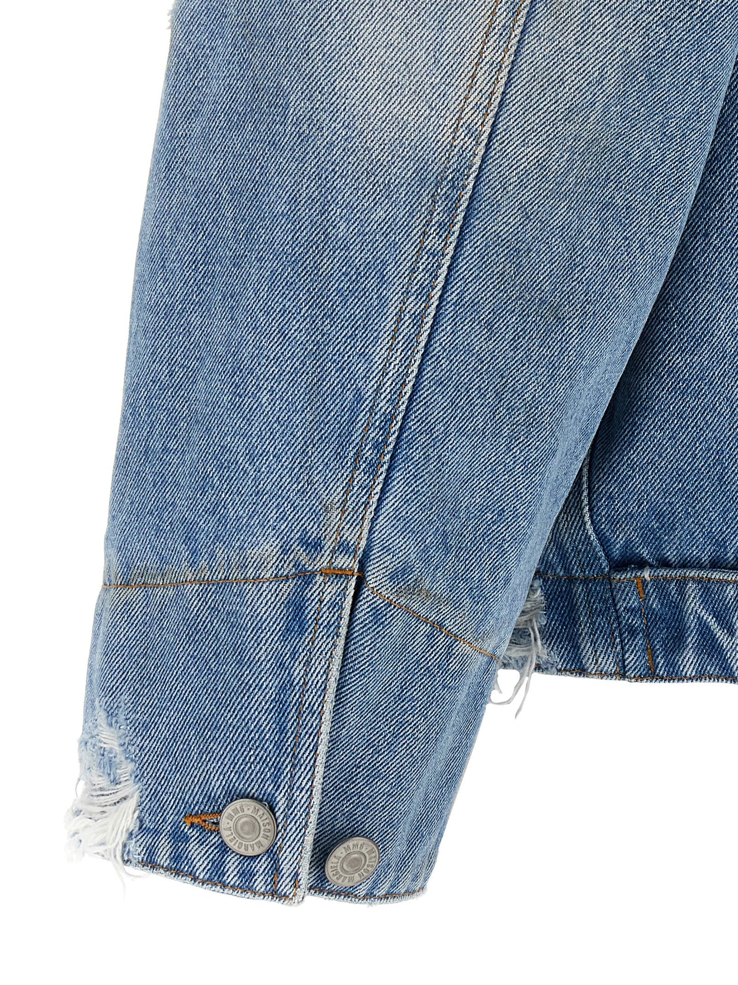 Denim jacket with used effect Casual jackets, parka