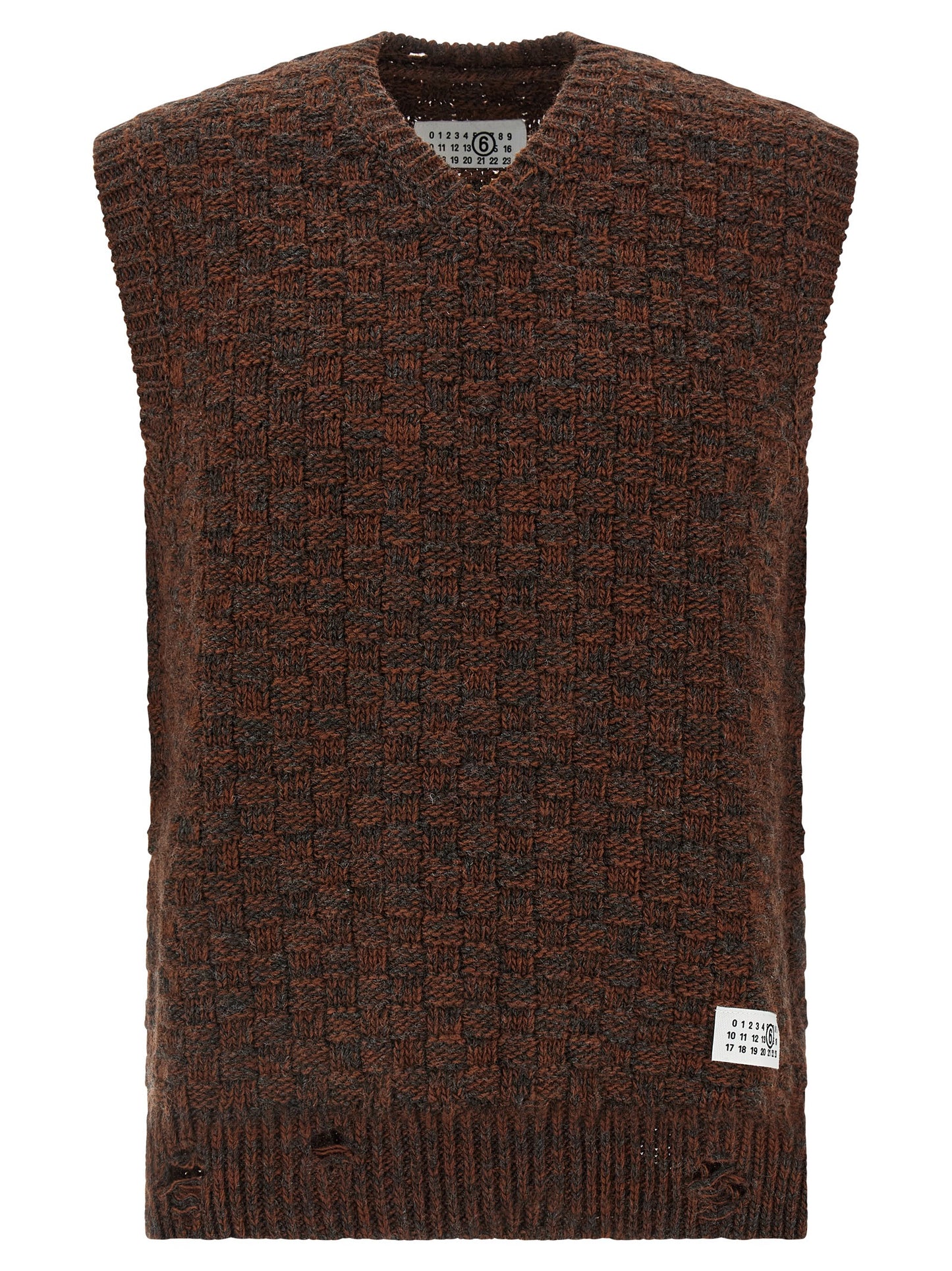 Knitted vest Gilet