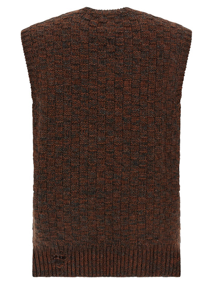 Knitted vest Gilet
