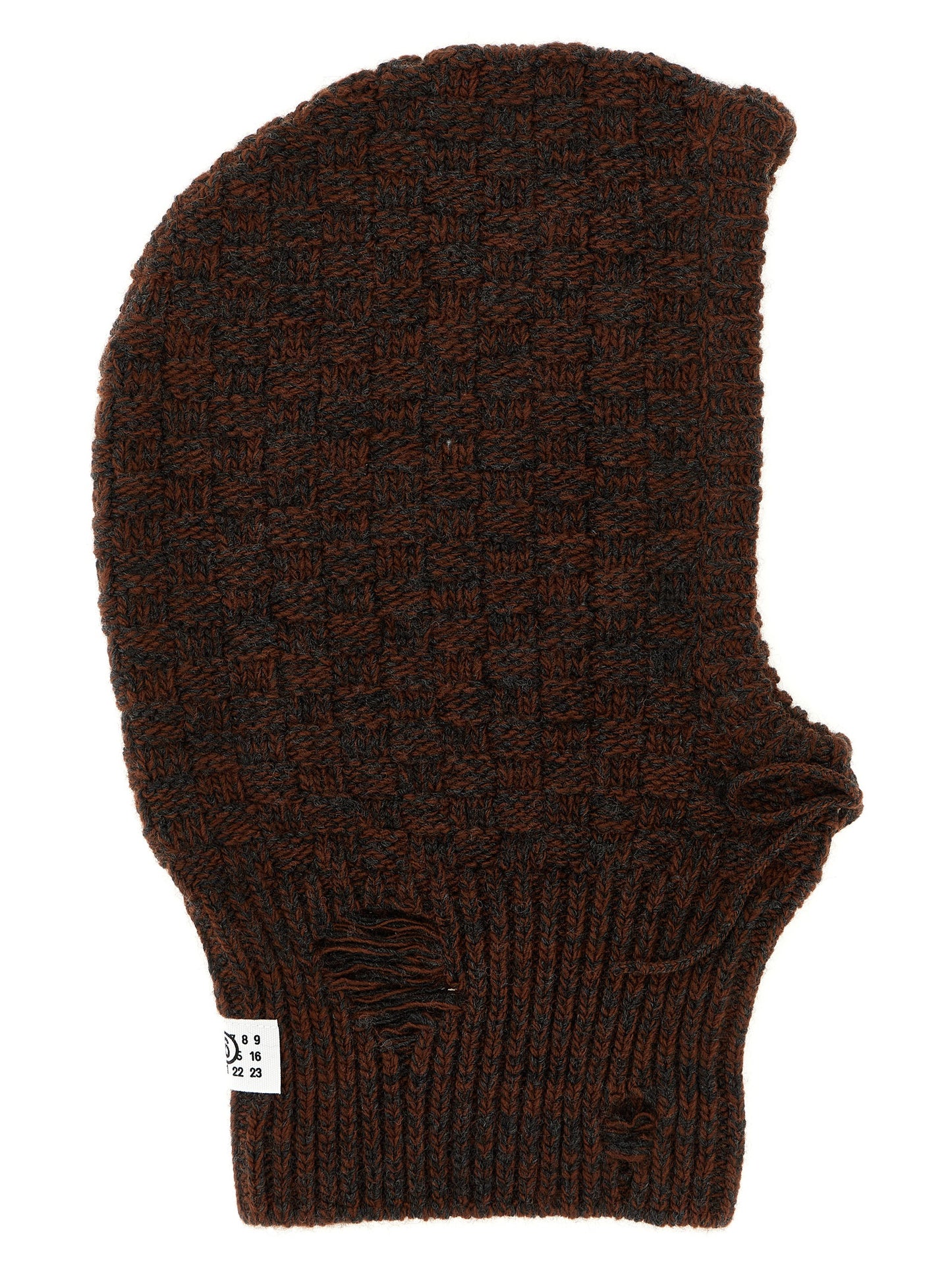 Distressed wool balaclava Hats