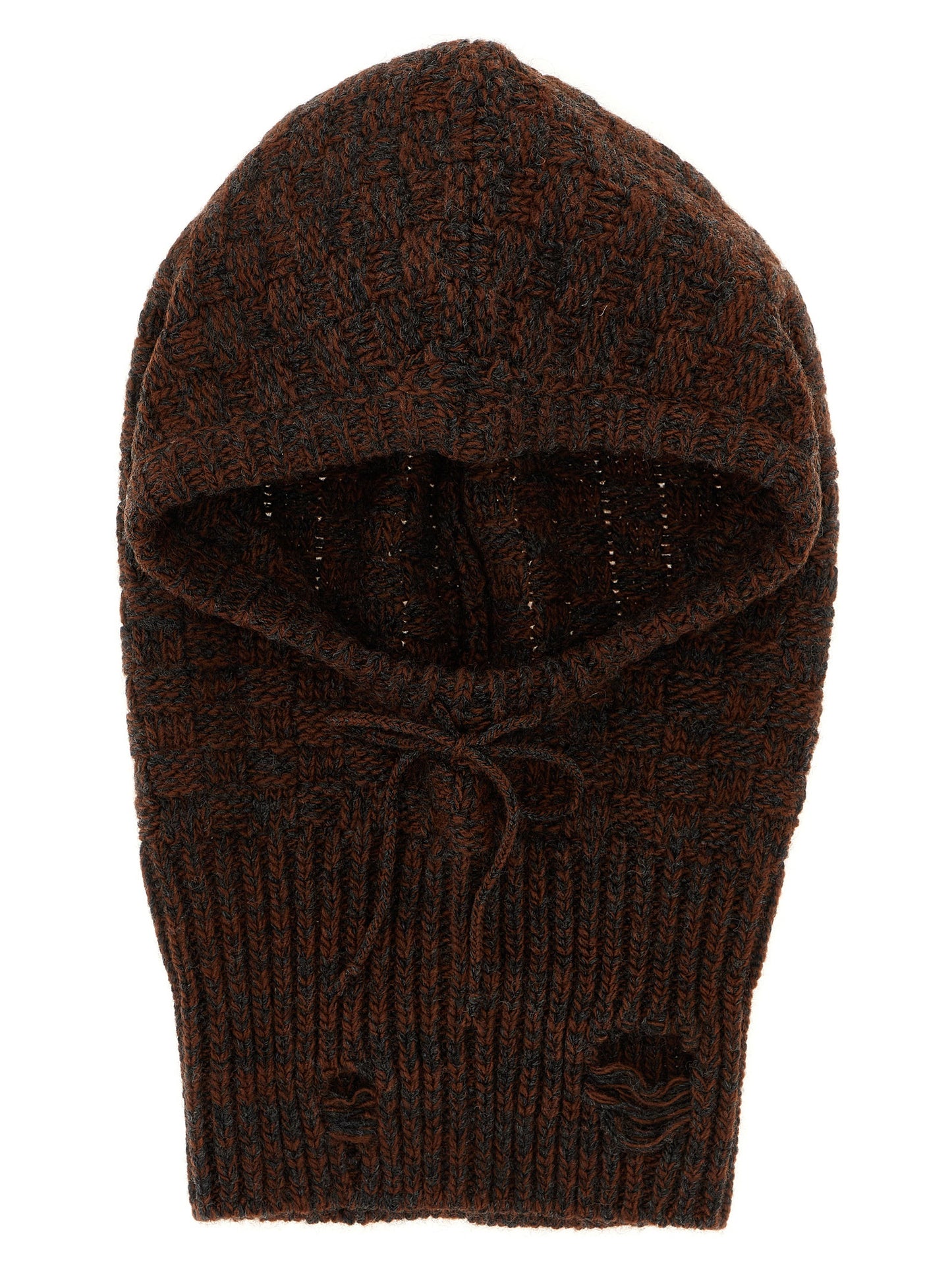 Distressed wool balaclava Hats