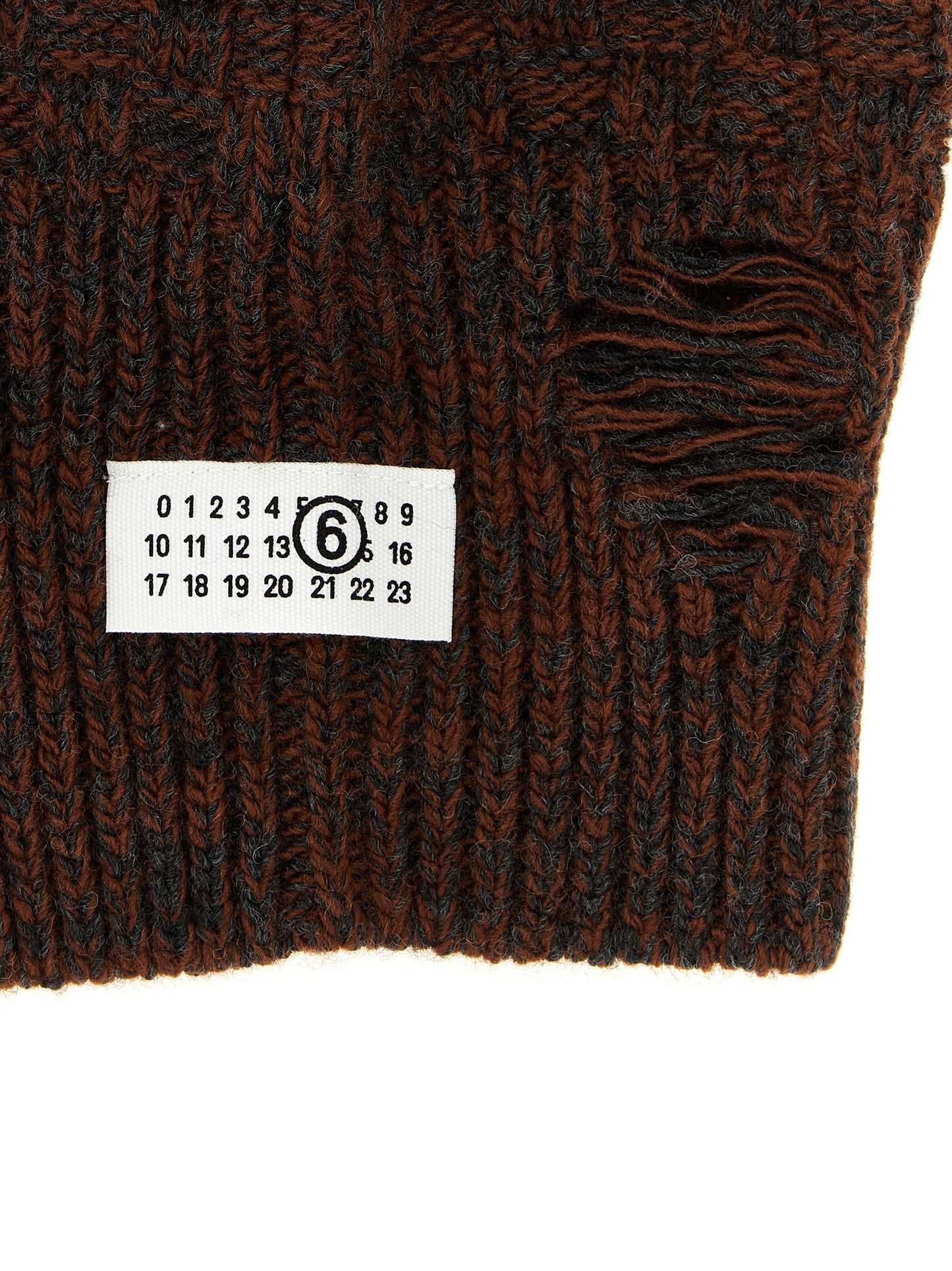 Distressed wool balaclava Hats