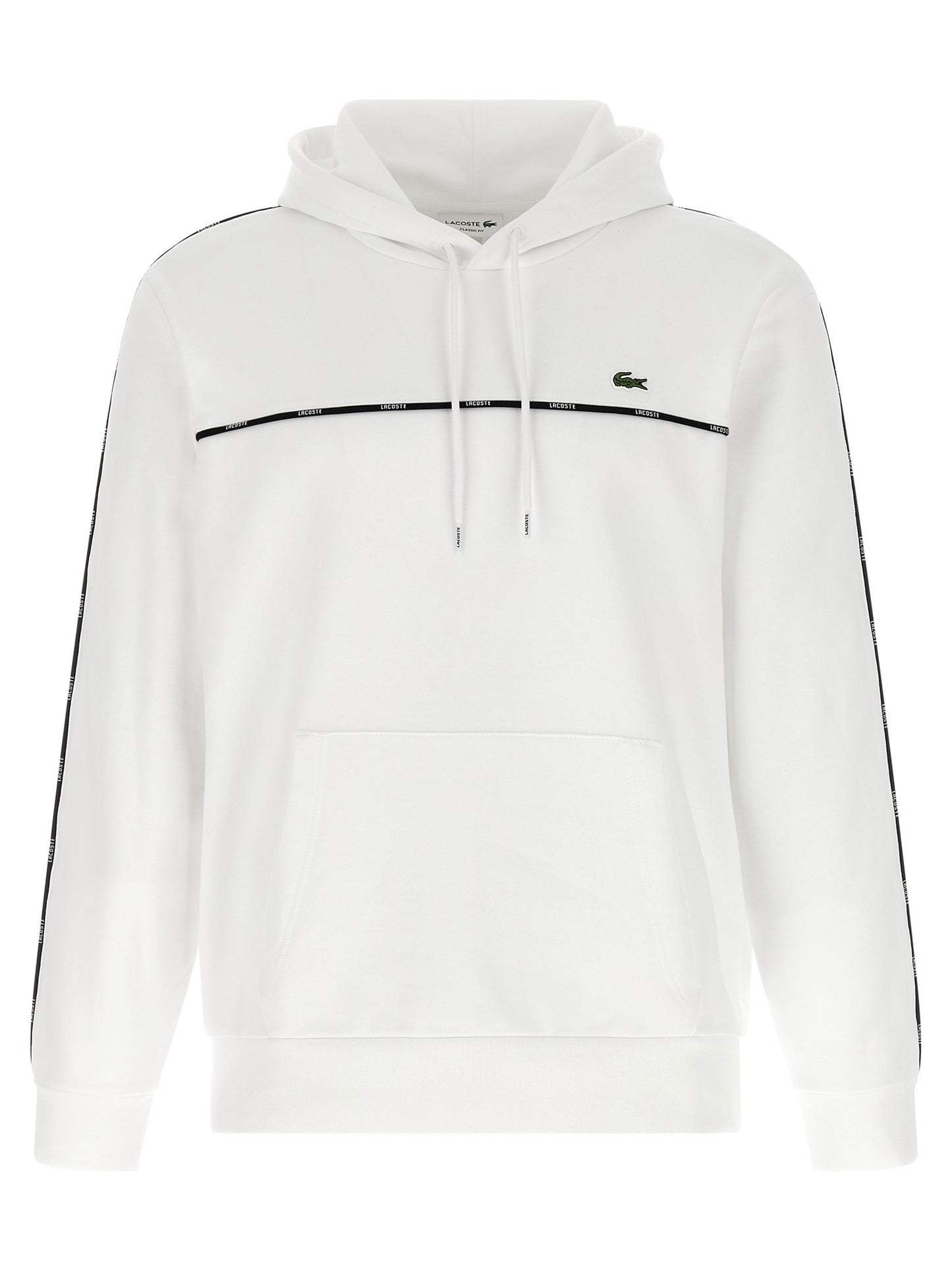 'Lacoste Trim' hoodie Sweatshirt