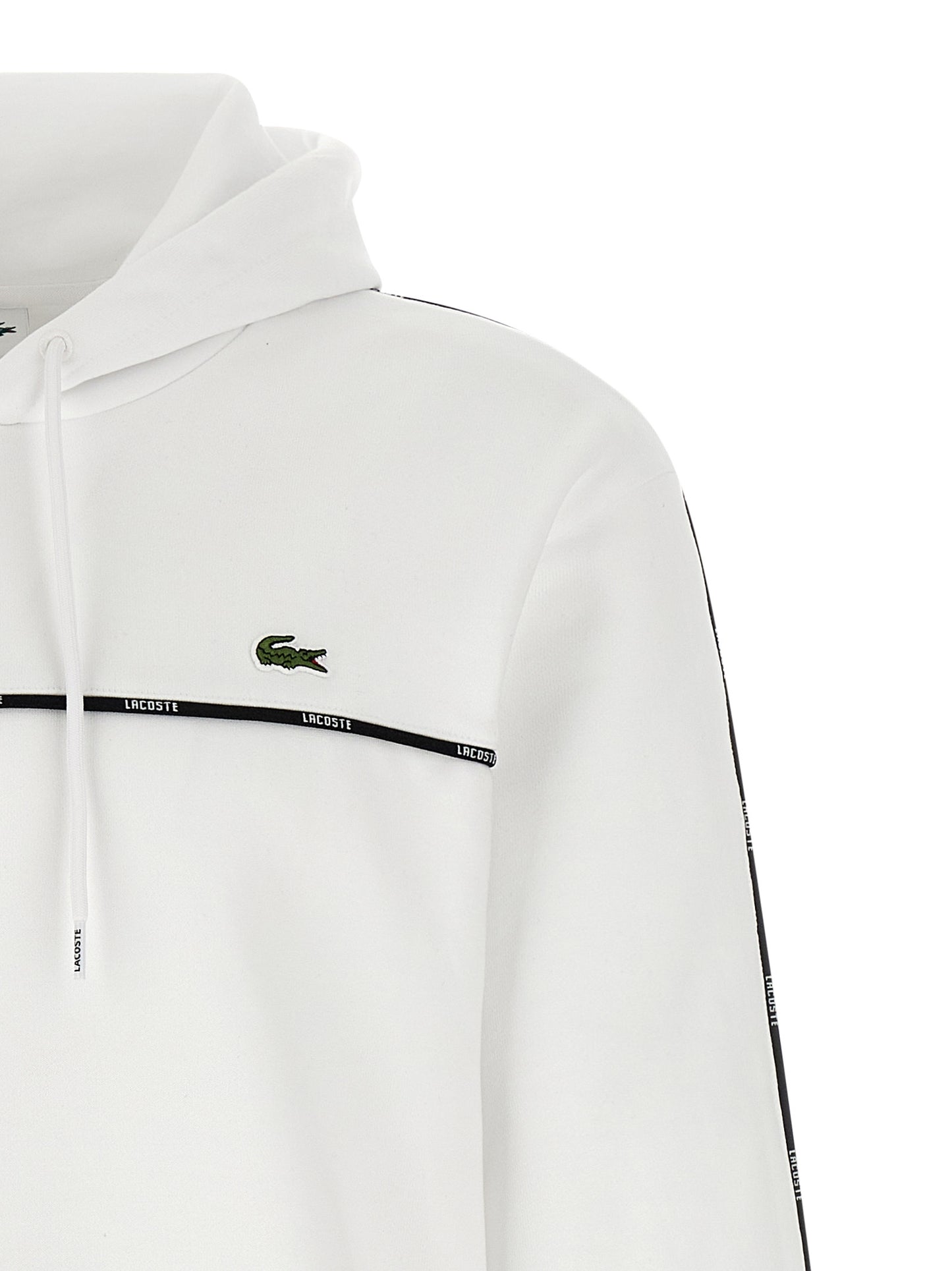 'Lacoste Trim' hoodie Sweatshirt