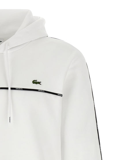 'Lacoste Trim' hoodie Sweatshirt