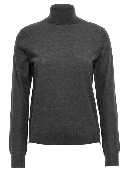 'Stitching' wool turtleneck sweater Sweater, cardigans