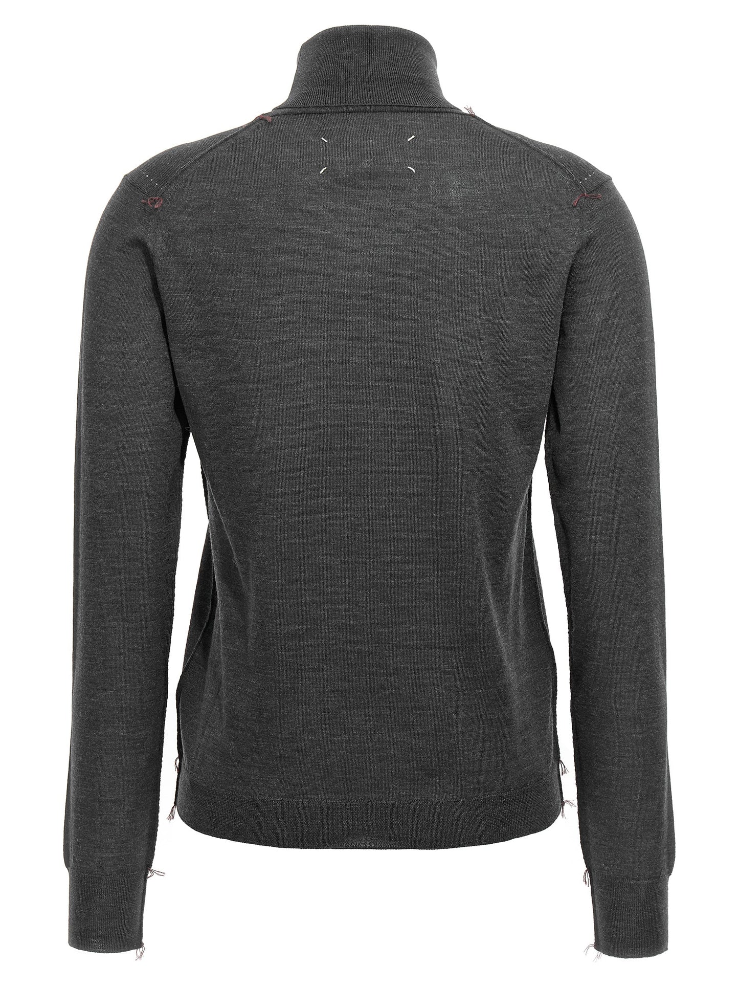 'Stitching' wool turtleneck sweater Sweater, cardigans