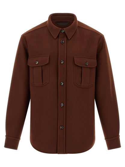 'Vagabond' overshirt Down jacket, Parka, Casual jackets