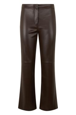 S MAX MARA Flared synthetic leather pants