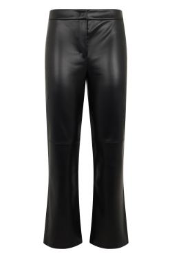 S MAX MARA Flared pants in eco-leather