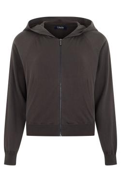 S MAX MARA Hooded sweatshirt with zipper