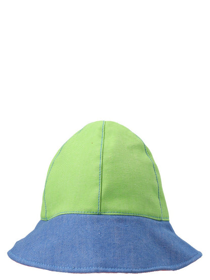 Multicolor denim bucket hat Hats