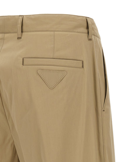 Poplin pants Pants