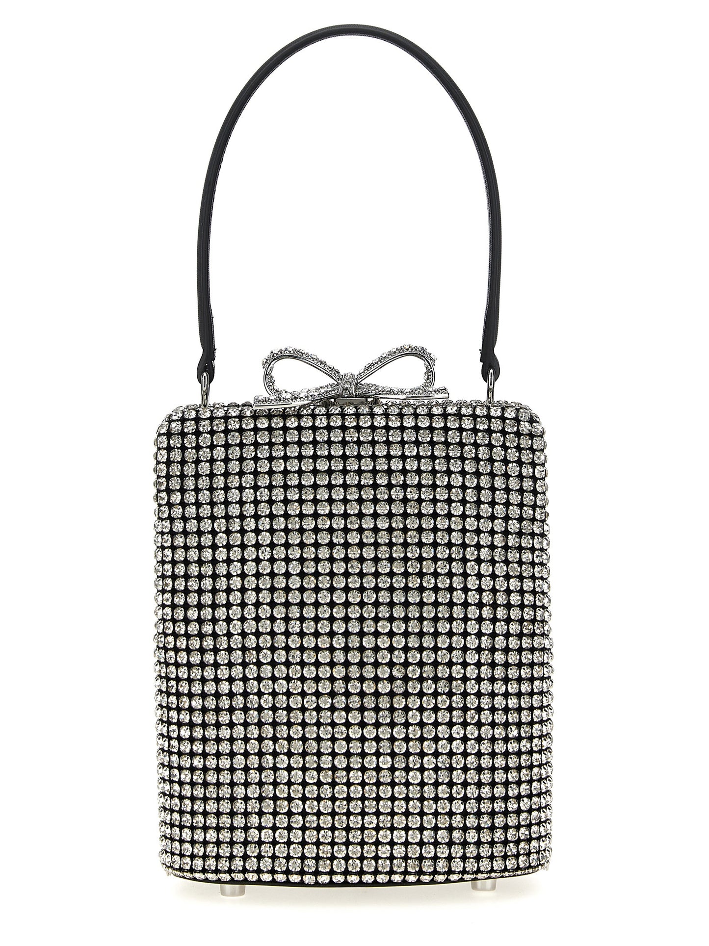 'Silver Crystal Fishnet' handbag Hand bags