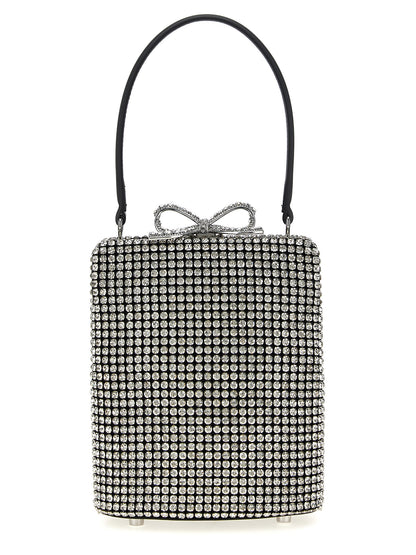 'Silver Crystal Fishnet' handbag Hand bags