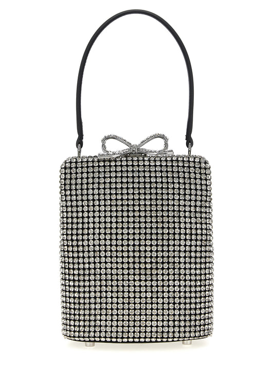 'Silver Crystal Fishnet' handbag Hand bags
