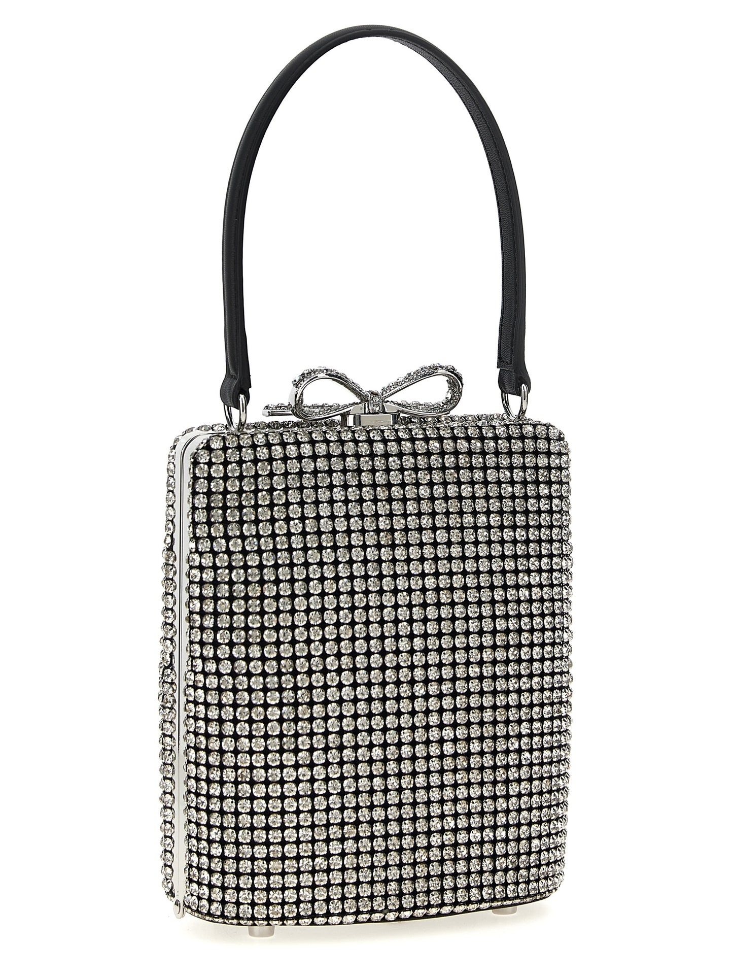 'Silver Crystal Fishnet' handbag Hand bags