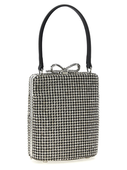 'Silver Crystal Fishnet' handbag Hand bags