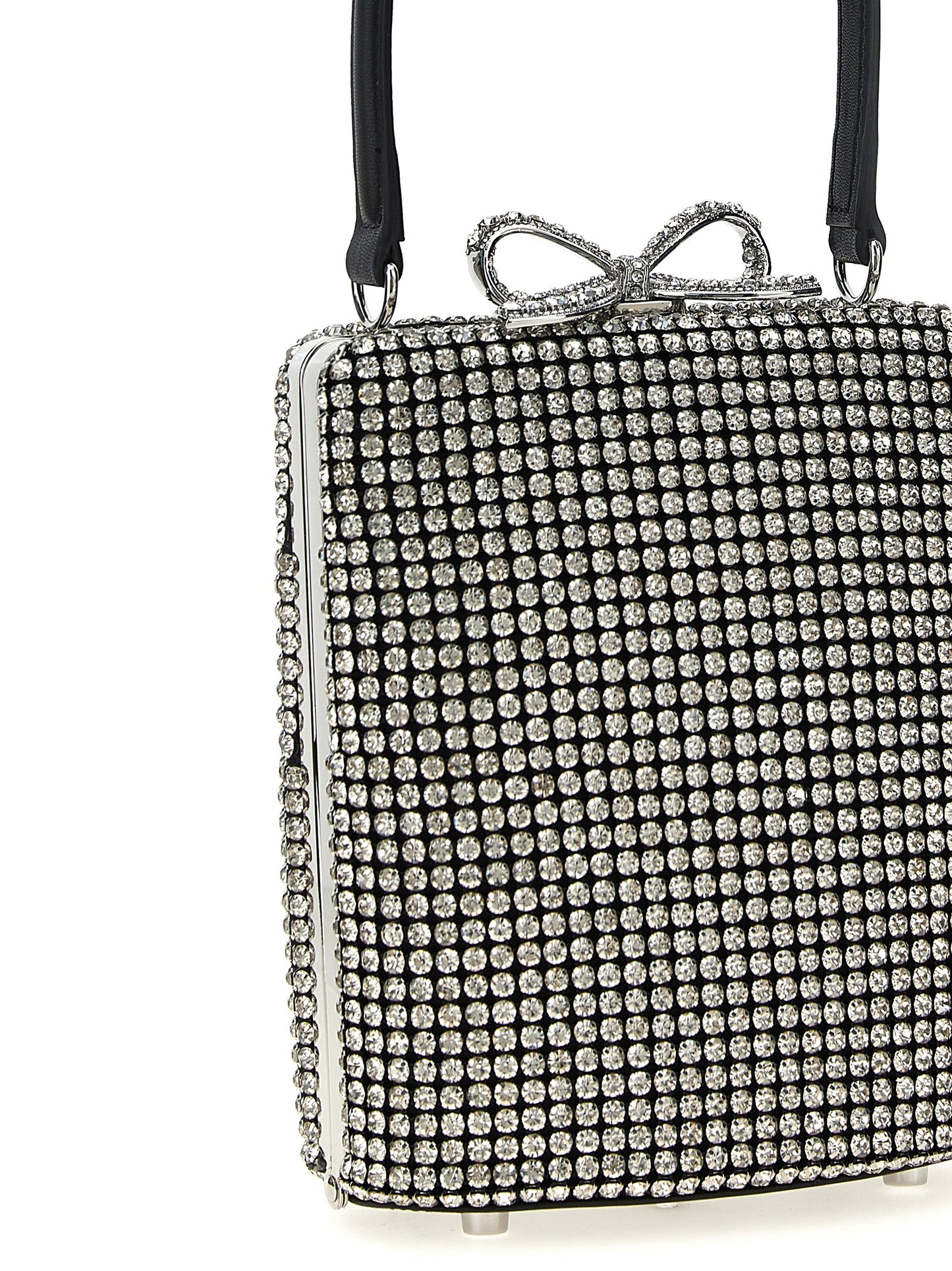 'Silver Crystal Fishnet' handbag Hand bags