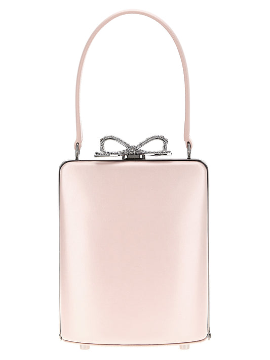 'Pink Leather Mini Bow' handbag Hand bags