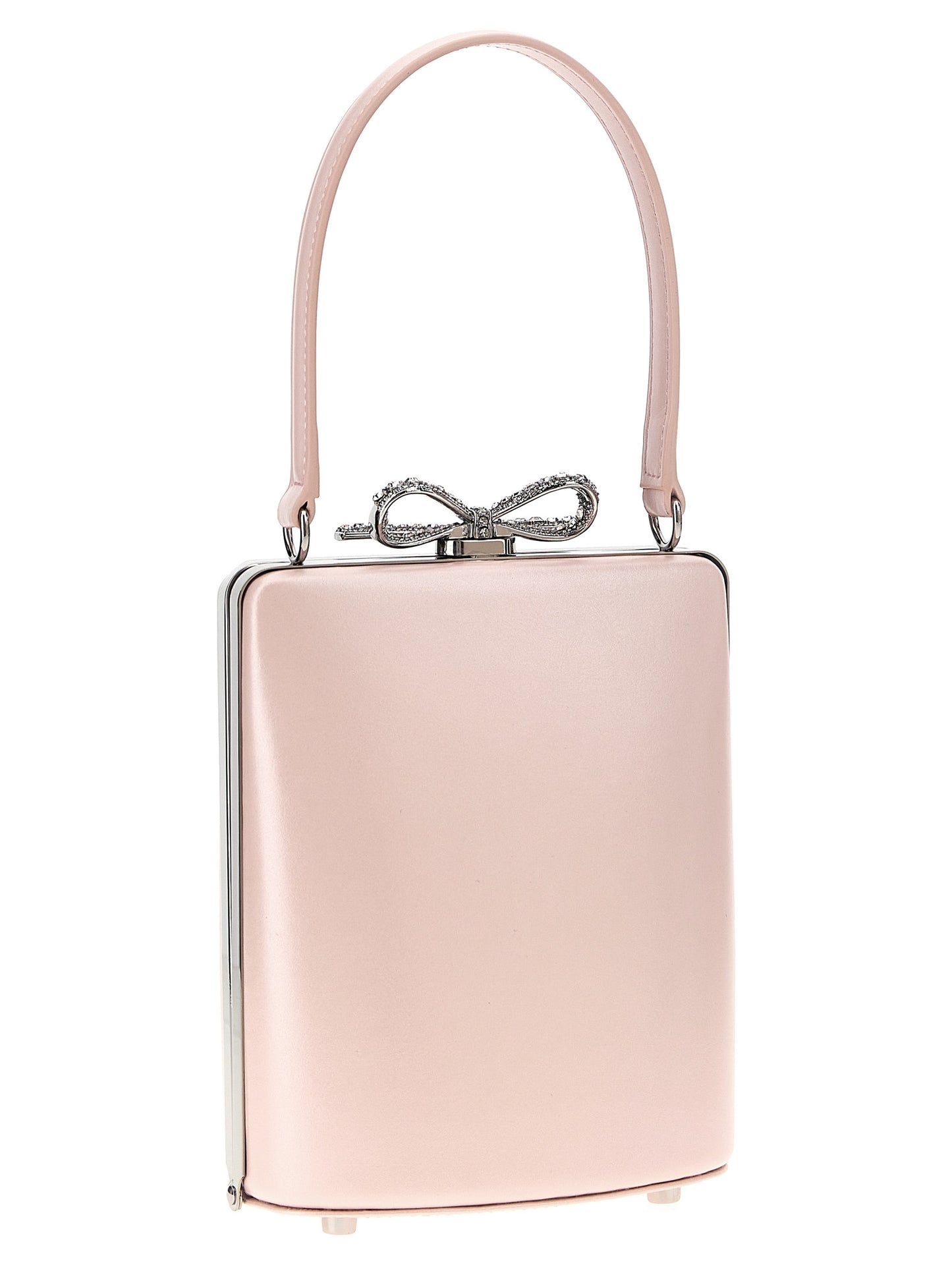 'Pink Leather Mini Bow' handbag Hand bags