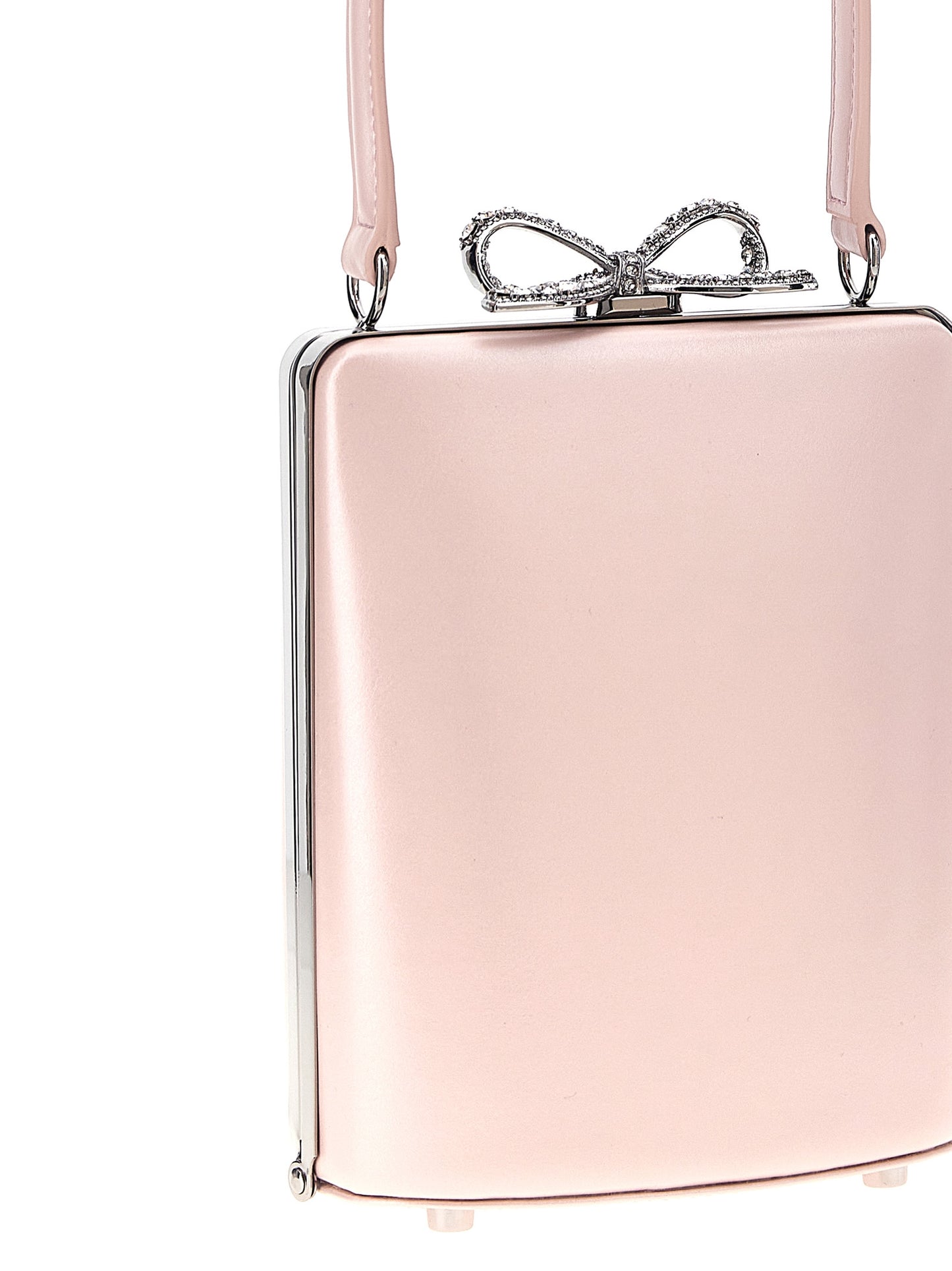 'Pink Leather Mini Bow' handbag Hand bags