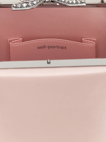 'Pink Leather Mini Bow' handbag Hand bags