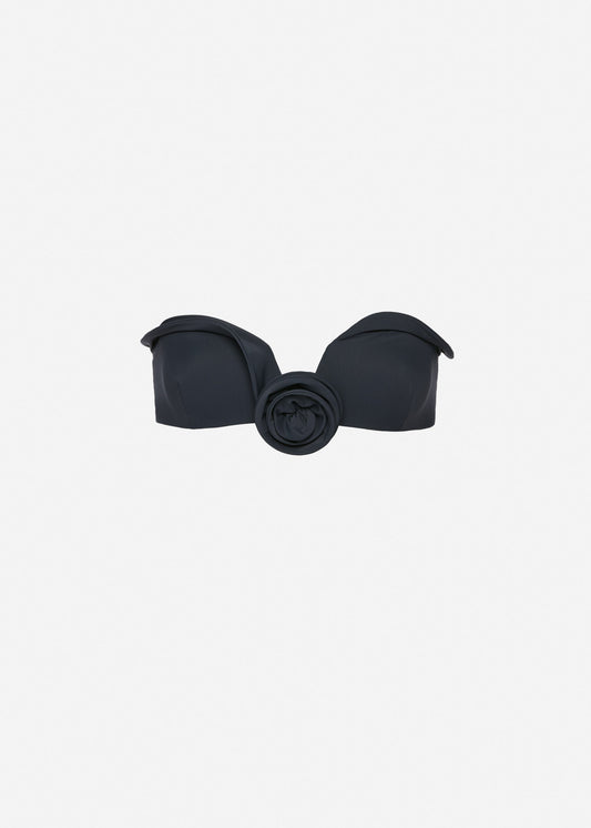 Magda Butrym Ss26 swim bra 03 grey