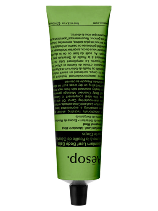 'Geranium Leaf' body cream 100 ml Cura della persona