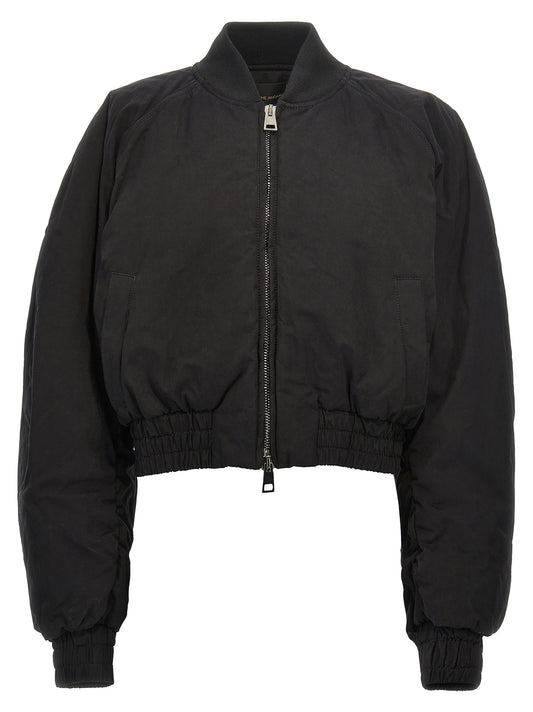 'Sierra' cropped bomber jacket Casual jackets, parka