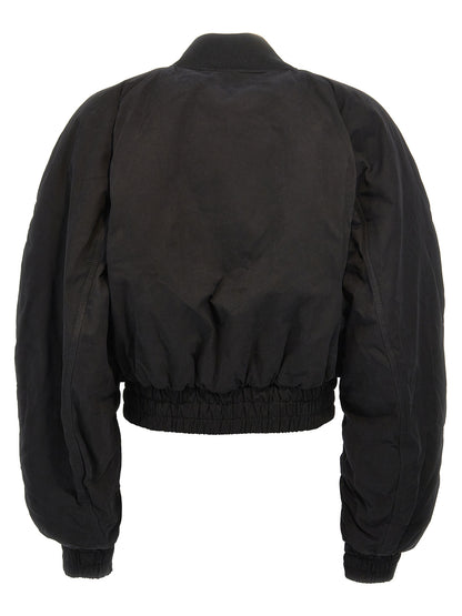 'Sierra' cropped bomber jacket Casual jackets, parka
