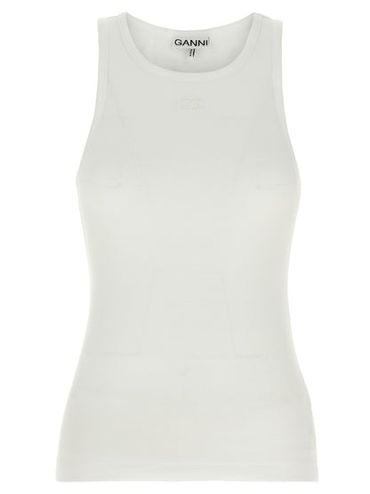 Ribbed top Tops
