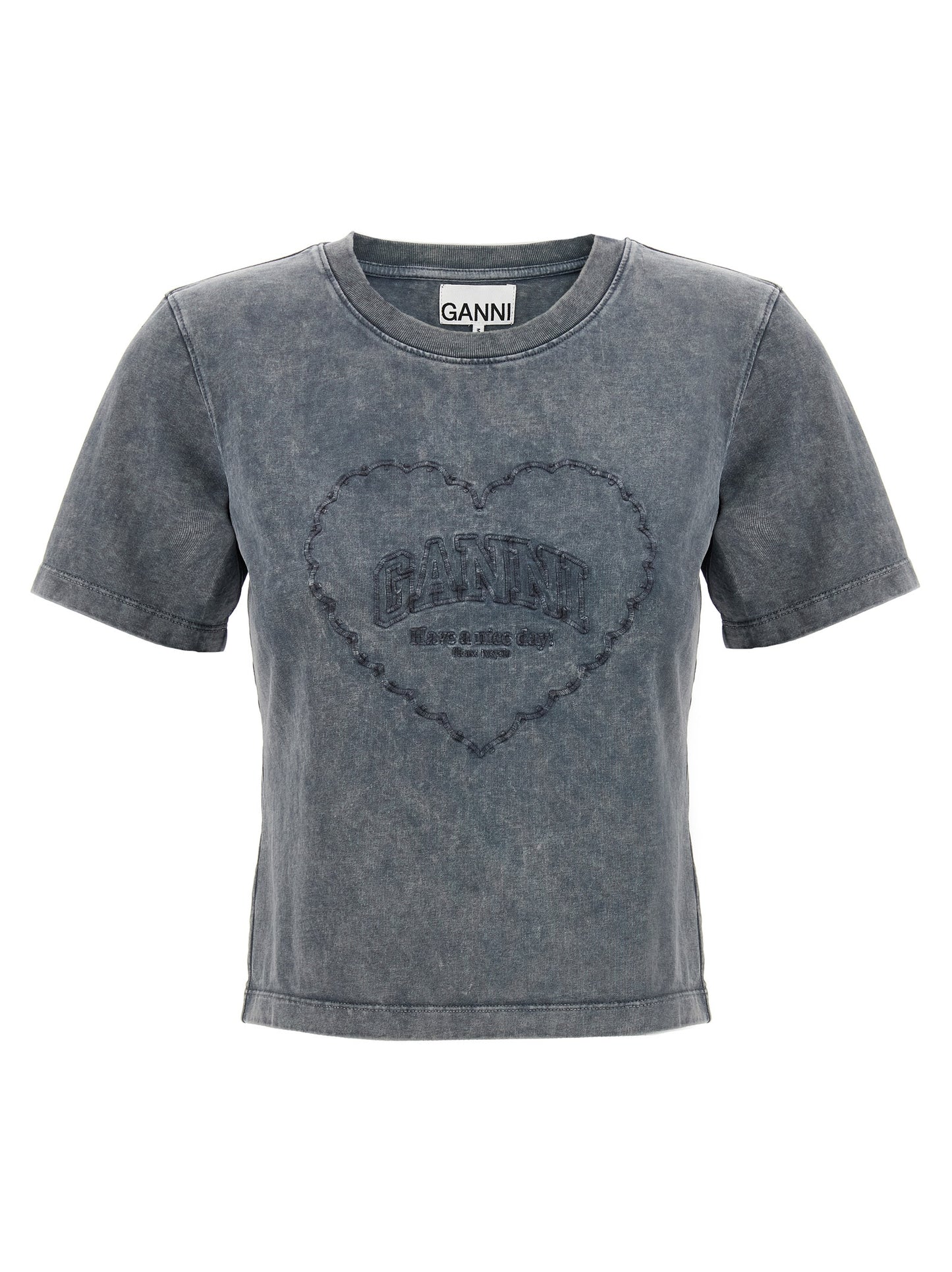 'Grey Washed Heart' T-shirt T-shirt