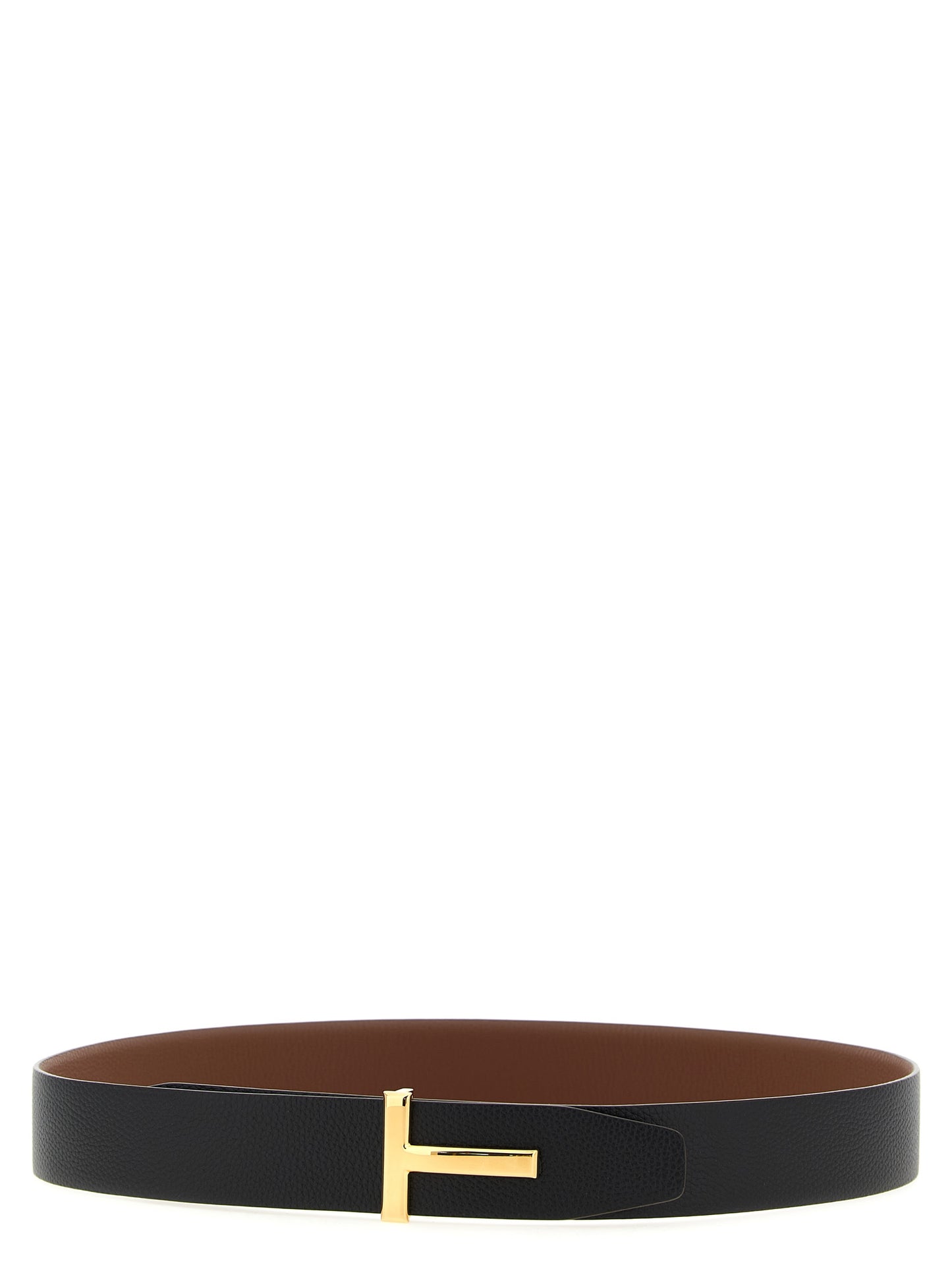 Buckle logo reversible belt Belts