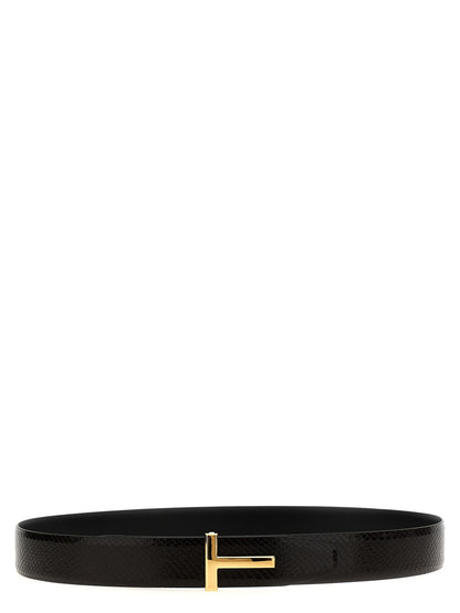 Logo reversible belt Belts