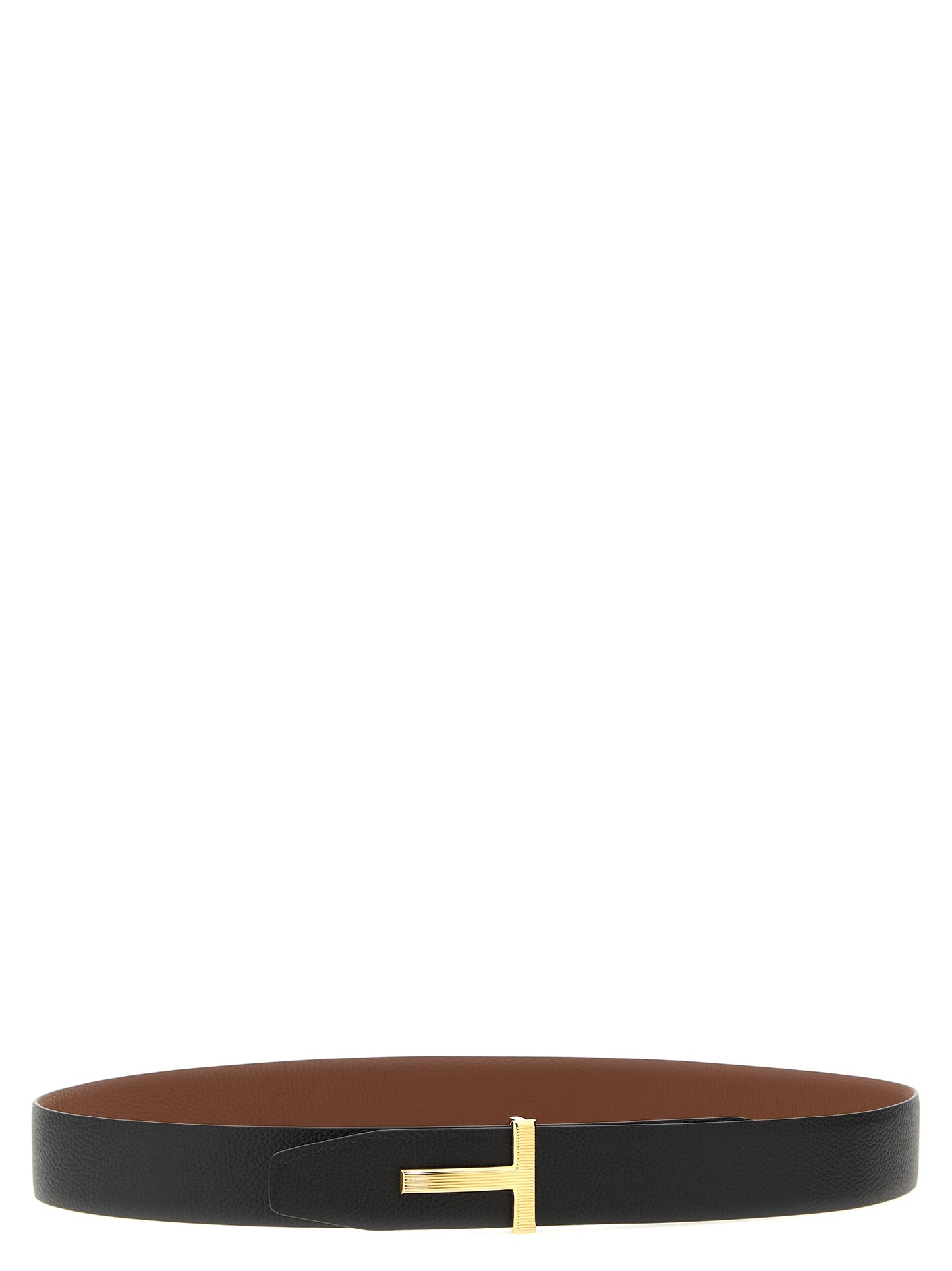 Logo buckle reversible belt Belts