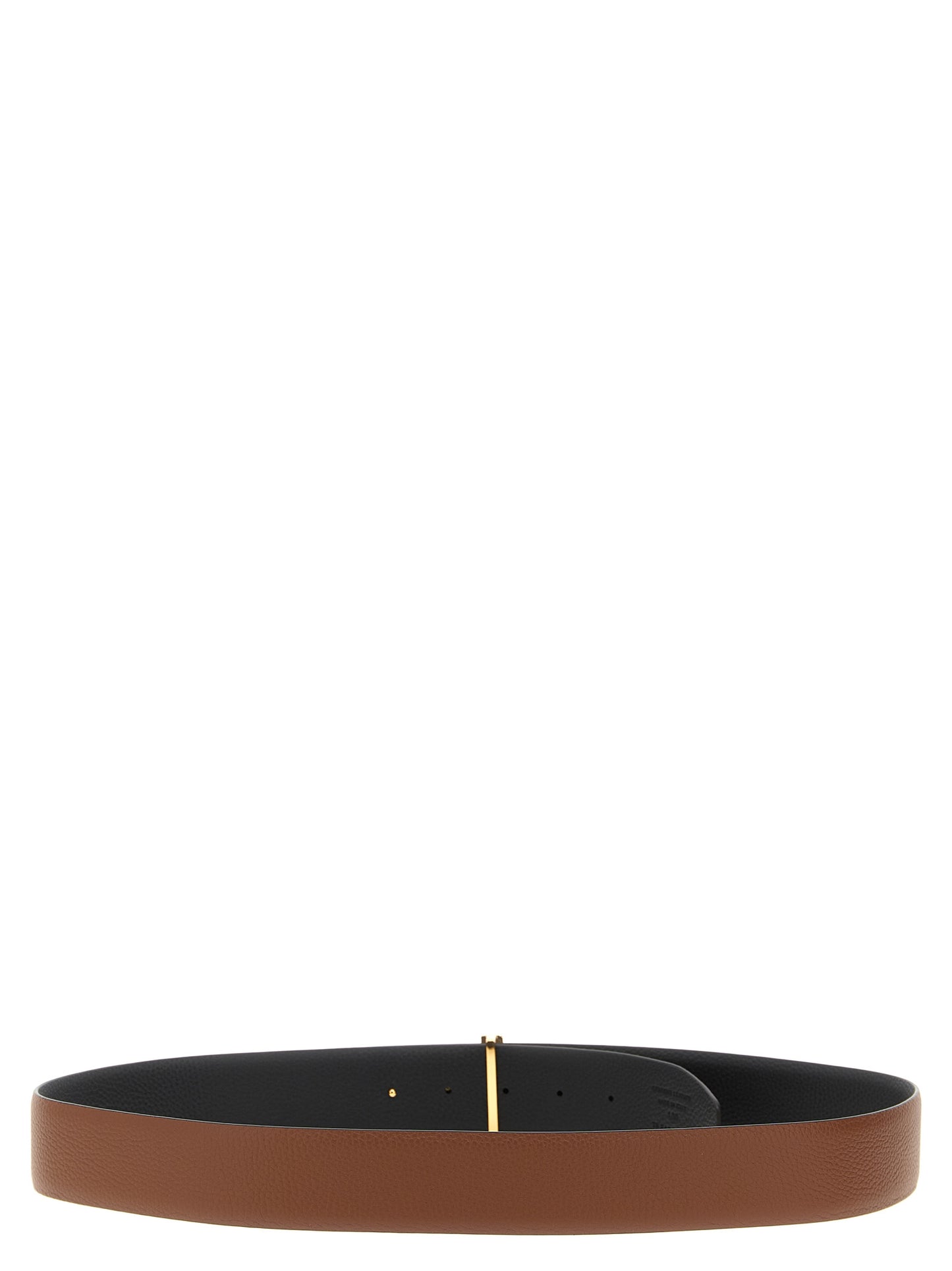 Logo buckle reversible belt Belts