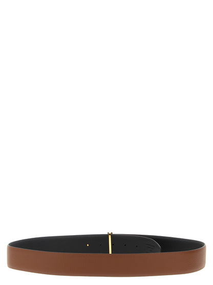 Logo buckle reversible belt Belts