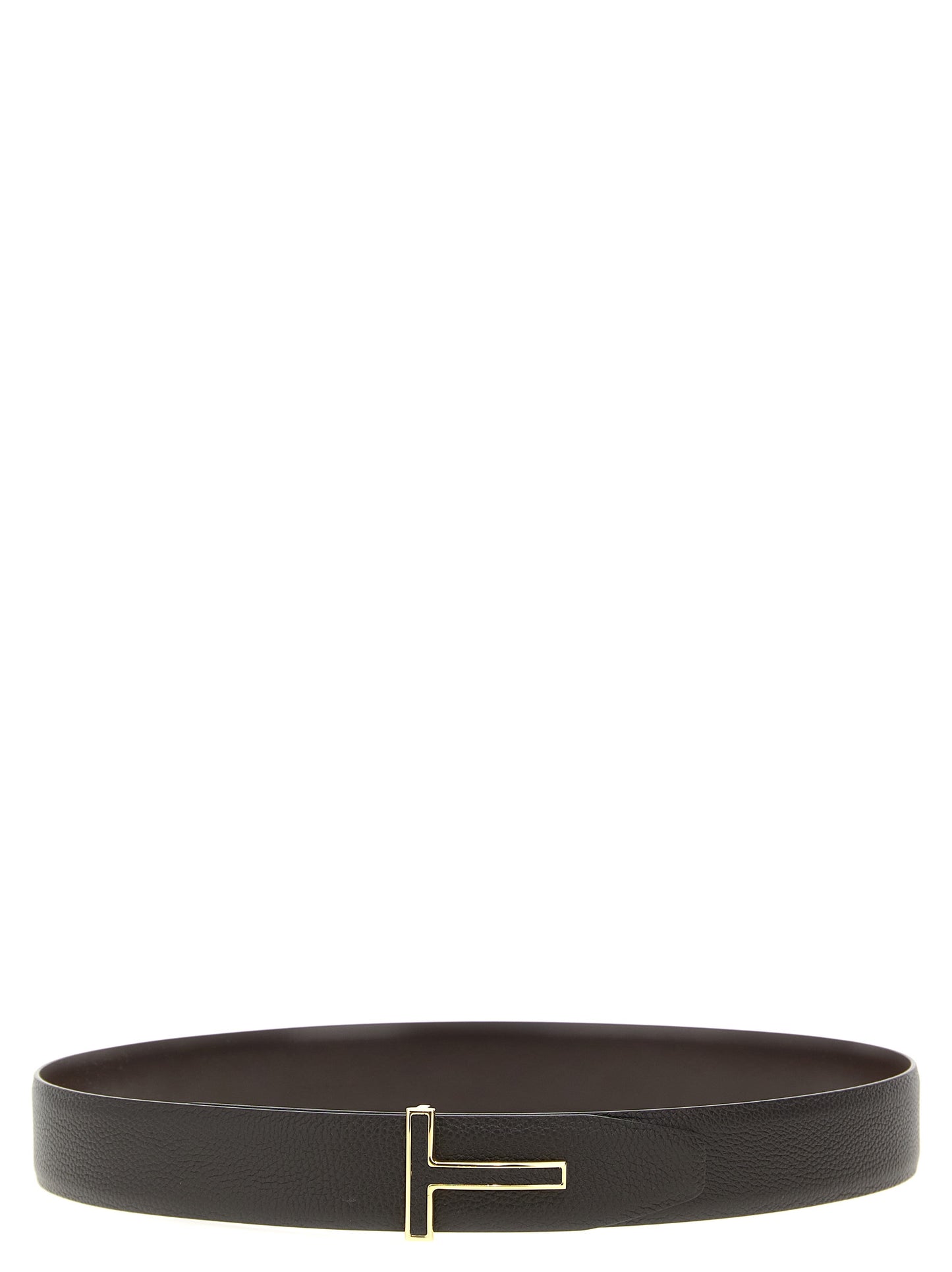 Logo buckle reversible belt Belts