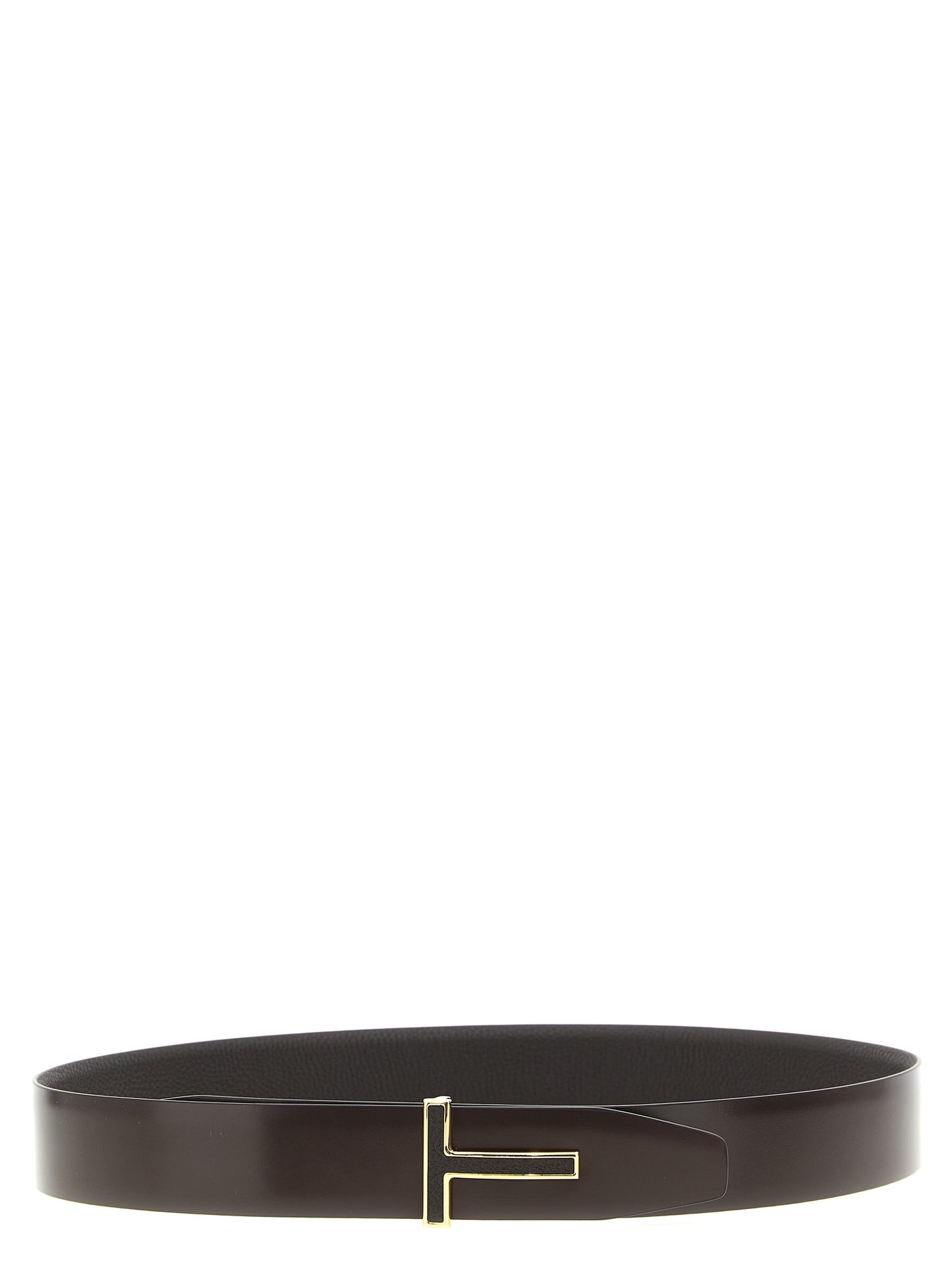 Logo buckle reversible belt Belts