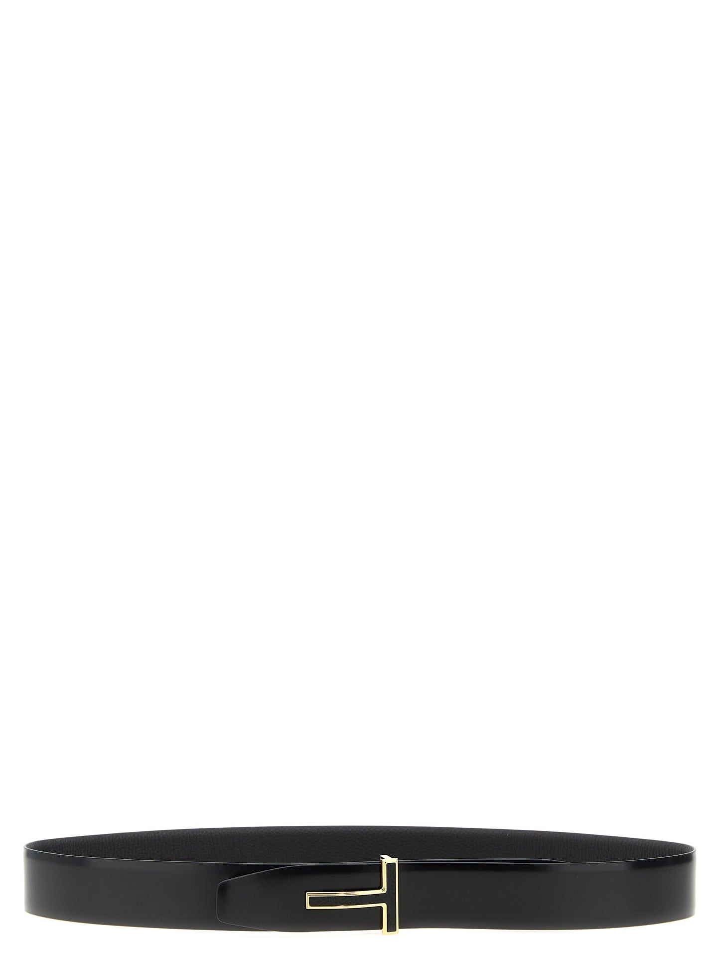 Logo buckle reversible belt Belts