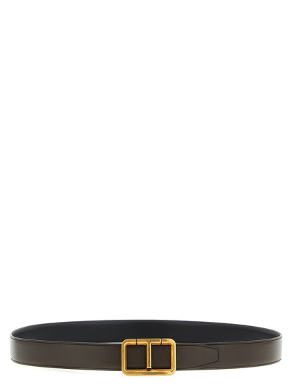 Reversible belt antique buckle Belts