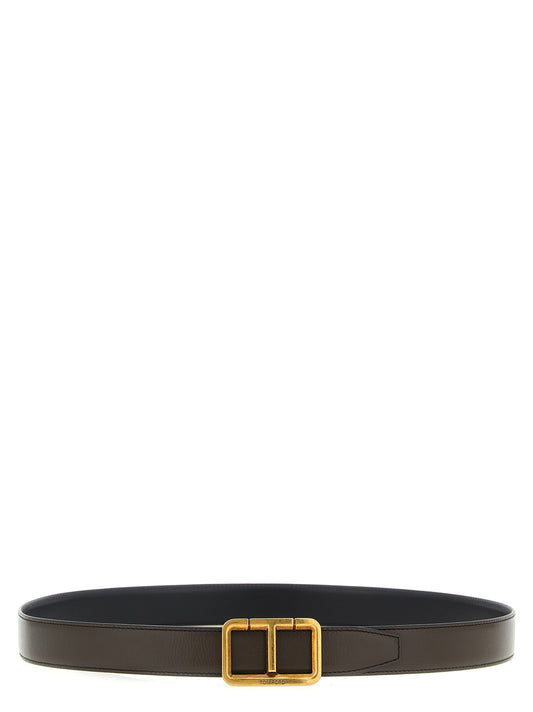 Reversible belt antique buckle Belts